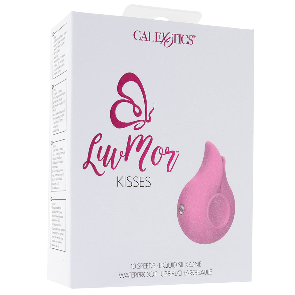 LuvMor Kisses Flickering Vibe - Tophatter's Vibrator Deals Online Vibrators > Clitoral Stimulators - Tophatter Daily Deals