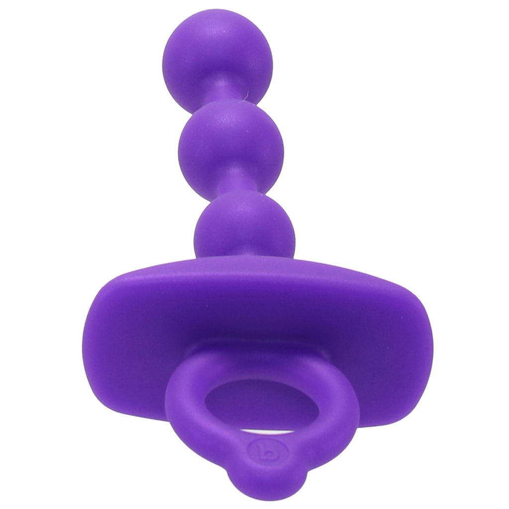 b-Vibe Butties Zip Silicone Anal Beads - Tophatter's Adult Sex Toys Online Anal Sex Toys > Anal Beads - Tophatter Daily Deals