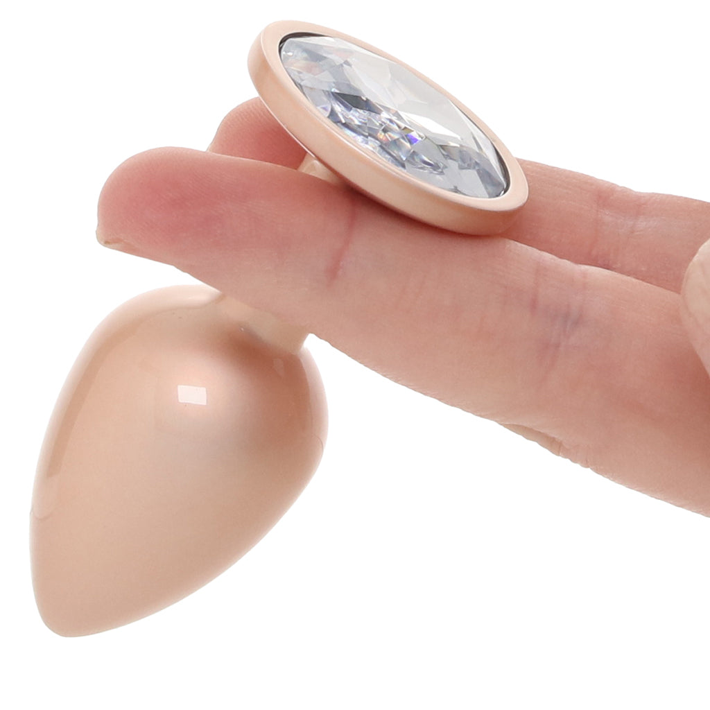 Rear Assets 3 Piece Metal Butt Plug Kit in Champagne Anal Sex Toys > Butt Plugs - Tophatter Daily Deals