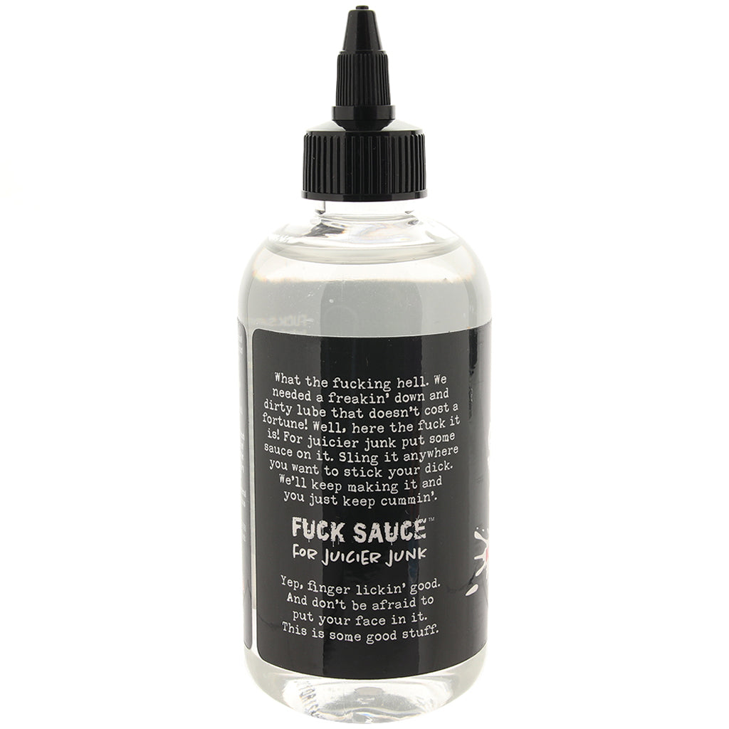 F**k Sauce Water Based Lube 8oz/236.6ml - Tophatter's Adult Products Lubes and Lotions > Water Based Sex Lubes - Tophatter Daily Deals
