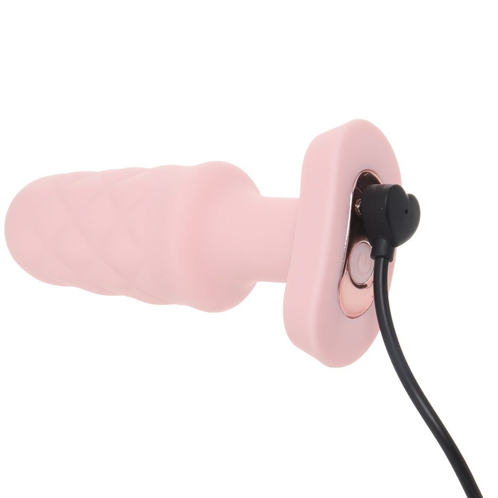 Loveline Velvet Vibrating Remote Plug Anal Sex Toys > Butt Plugs - Tophatter Daily Deals