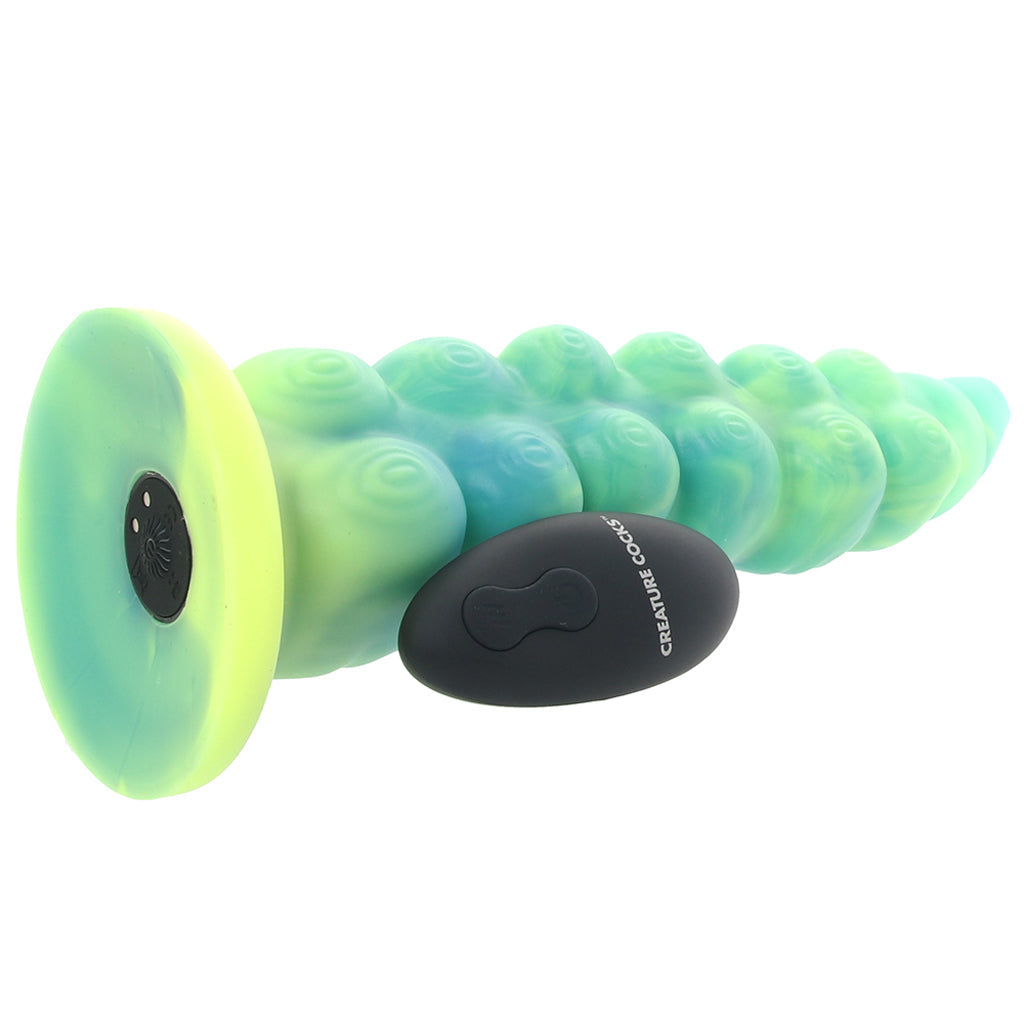 Creature Cocks Squirmer Thrusting & Vibrating Dildo Dildo Sex Toys > Fantasy Dildos - Tophatter Daily Deals