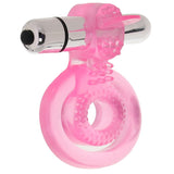 PinkCherry Dual Clit Flicker Cock Ring Vibrators > Vibrating Cock Rings - Tophatter Daily Deals