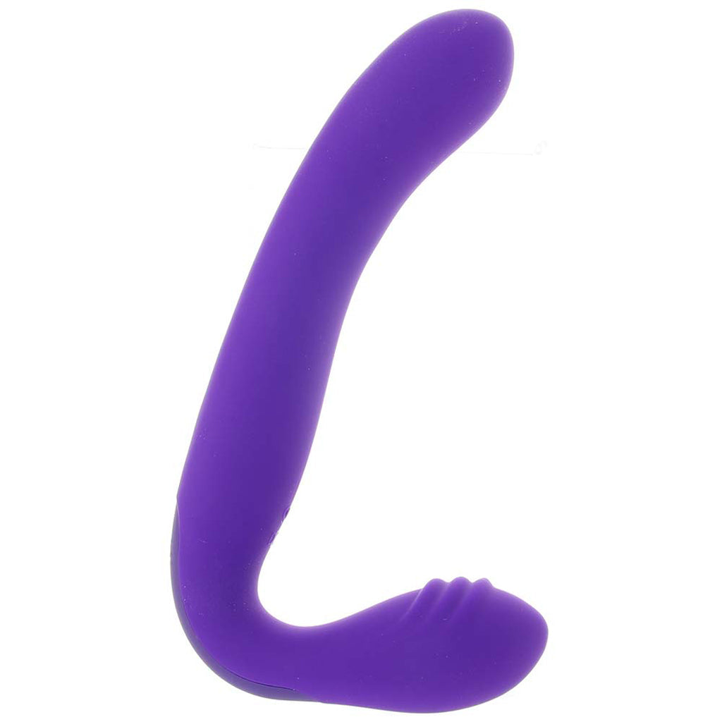 Rechargeable Love Rider Strapless Strap-On in Purple - Tophatter's Vibrator Deals Online Vibrators > Strap-On & Wearable - Tophatter Daily Deals
