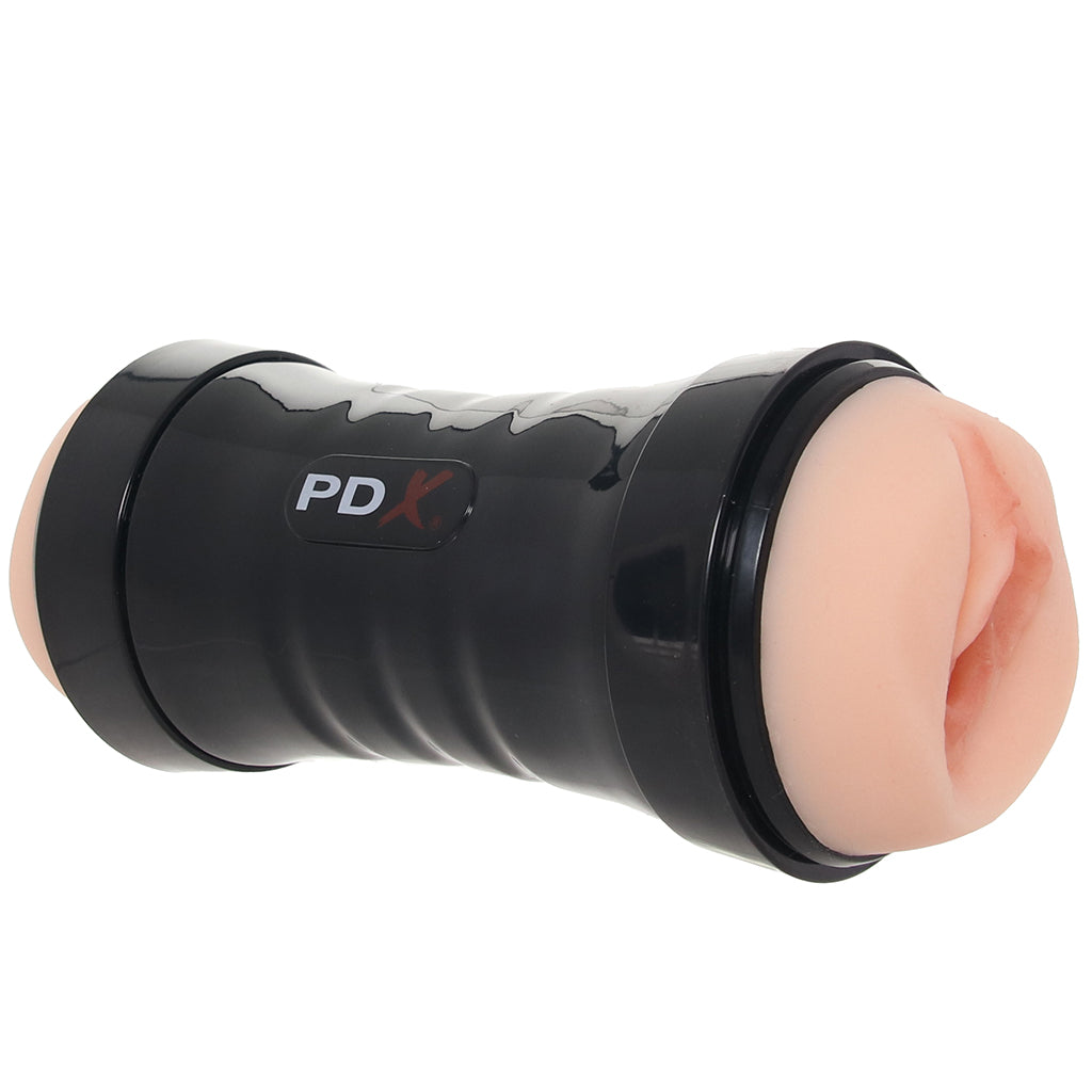 PDX Wet Pussies Super Flip-A-Pussy Over Stroker in Light - Tophatter's Adult Sex Toys Online Male Masturbators > Pocket Strokers - Tophatter Daily Deals