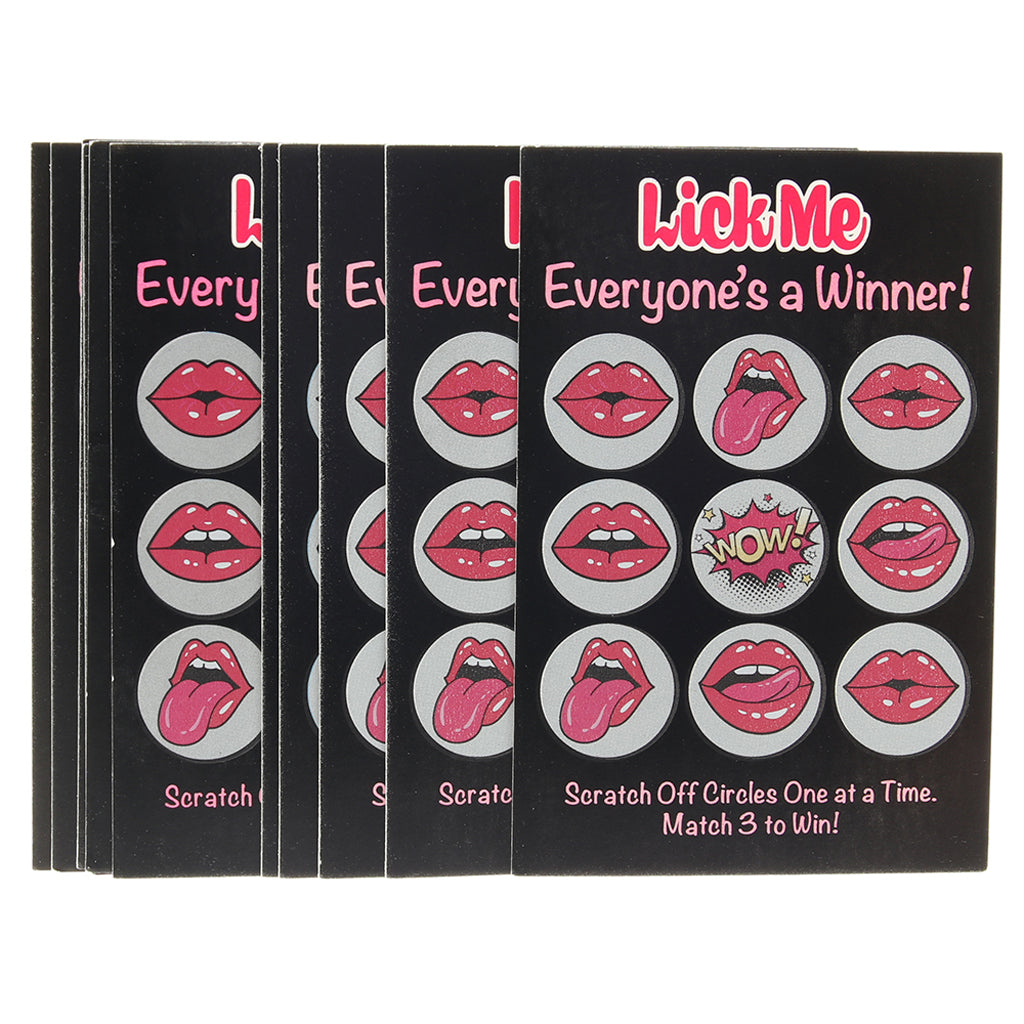 Lick Me Lotto Scratch Card - Tophatter's Adult Products Sensual Love > Games - Tophatter Daily Deals