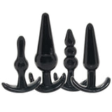 No.80 4-Piece Butt Plug Set Anal Sex Toys > Butt Plugs - Tophatter Daily Deals