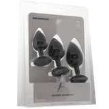A-Play Silicone 3 Piece Anal Trainer Set Anal Sex Toys > Butt Plugs - Tophatter Daily Deals