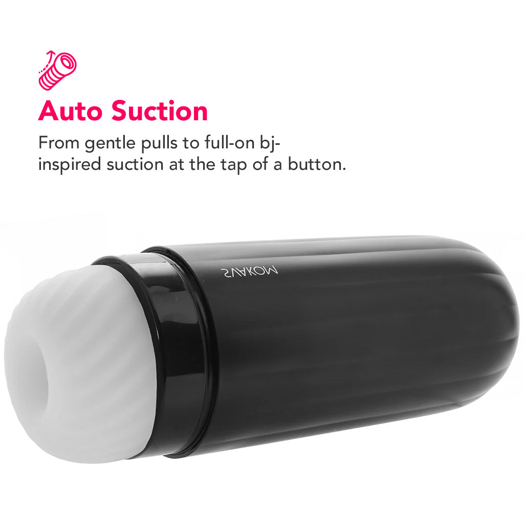 Sam Neo Interactive Suction & Vibration Masturbator Male Masturbators > Vibrating - Tophatter Daily Deals