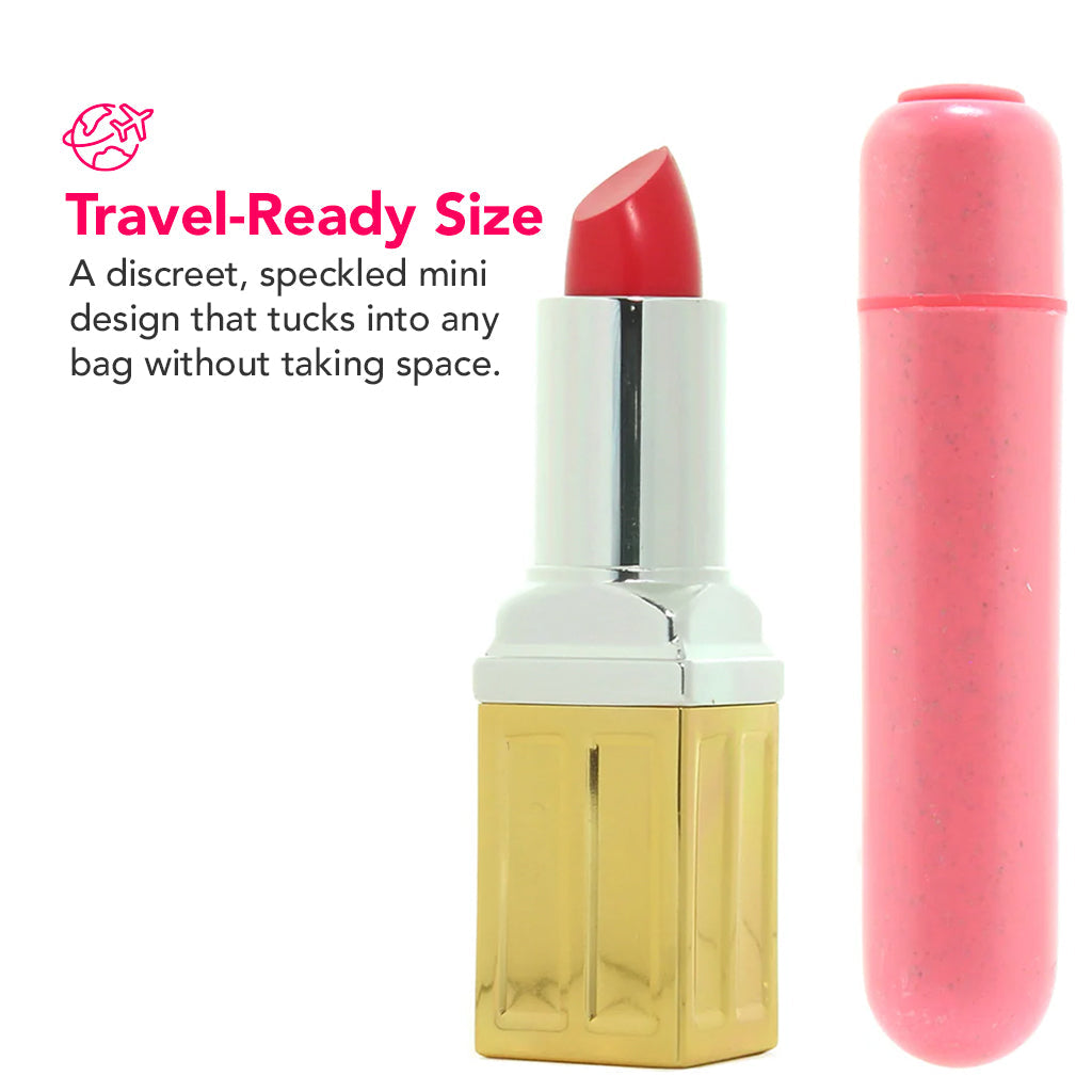 Gaia BioFeel Biodegradable Bullet Vibe in Coral Vibrators > Bullet and Egg Vibrators - Tophatter Daily Deals