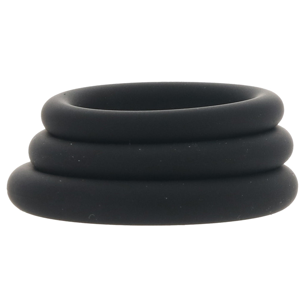Renegade 3 Piece Slim Rings Cock Rings - Tophatter Daily Deals