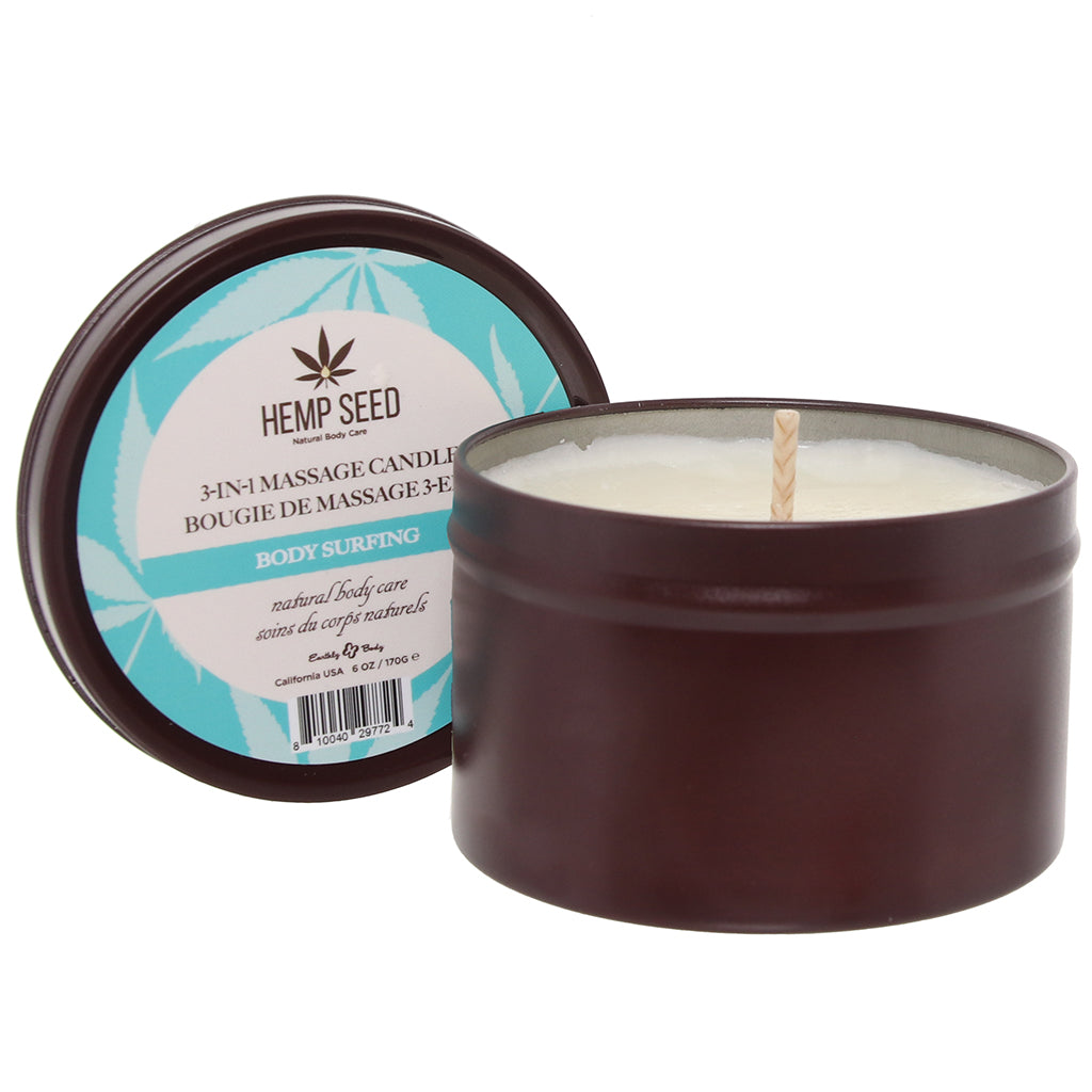 3-in-1 Massage Candle 6oz/170g in Body Surfing Lubes and Lotions > Erotic Massage Oils - Tophatter Daily Deals