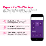 We-Vibe Verge 2 Triple Treat Perineum Stimulator Cock Rings - Tophatter Daily Deals