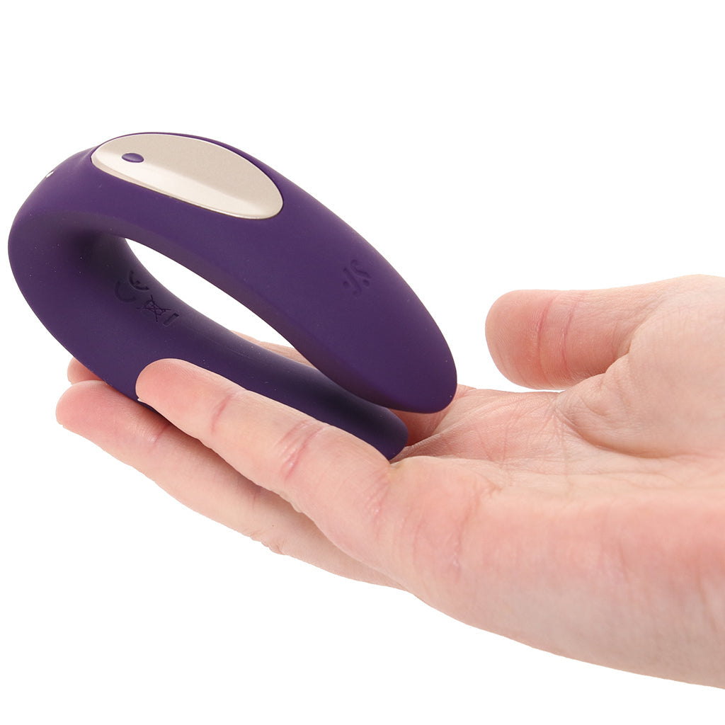 Satisfyer Double Plus Remote Partner Vibe Vibrators > Wearable & Panty Vibrators - Tophatter Daily Deals