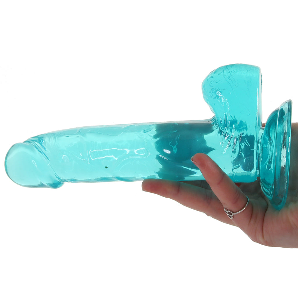 Size Queen 6 Inch Jelly Dildo in Teal Dildo Sex Toys > Realistic Dildos - Tophatter Daily Deals