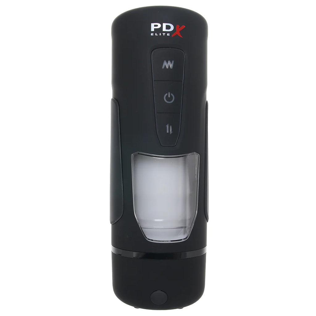 PDX Elite Milk Me Hotter Auto Stroker with Heating Base Male Masturbators > Auto Strokers - Tophatter Daily Deals