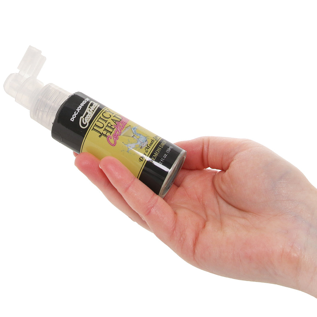 GoodHead Juicy Mouth Spray 2oz/59ml in Lemon Drop Lubes and Lotions > Flavored Sex Lubes - Tophatter Daily Deals