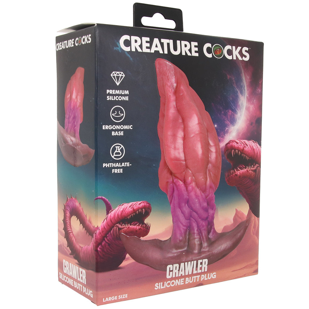 Creature Cocks Crawler Silicone Butt Plug in Large Anal Sex Toys > Butt Plugs - Tophatter Daily Deals