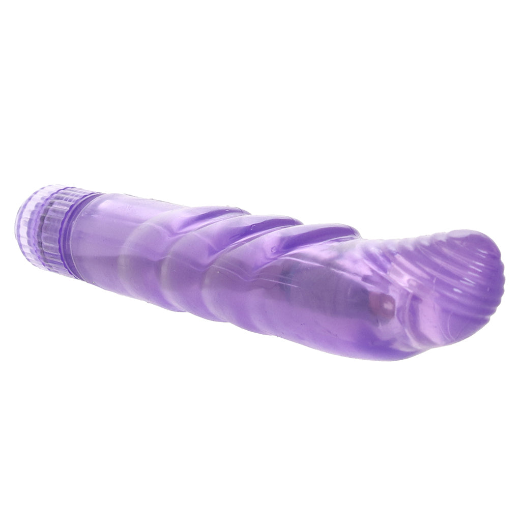 Basic Essentials Slim Softee Vibe in Purple Vibrators > G-Spot Vibrators - Tophatter Daily Deals