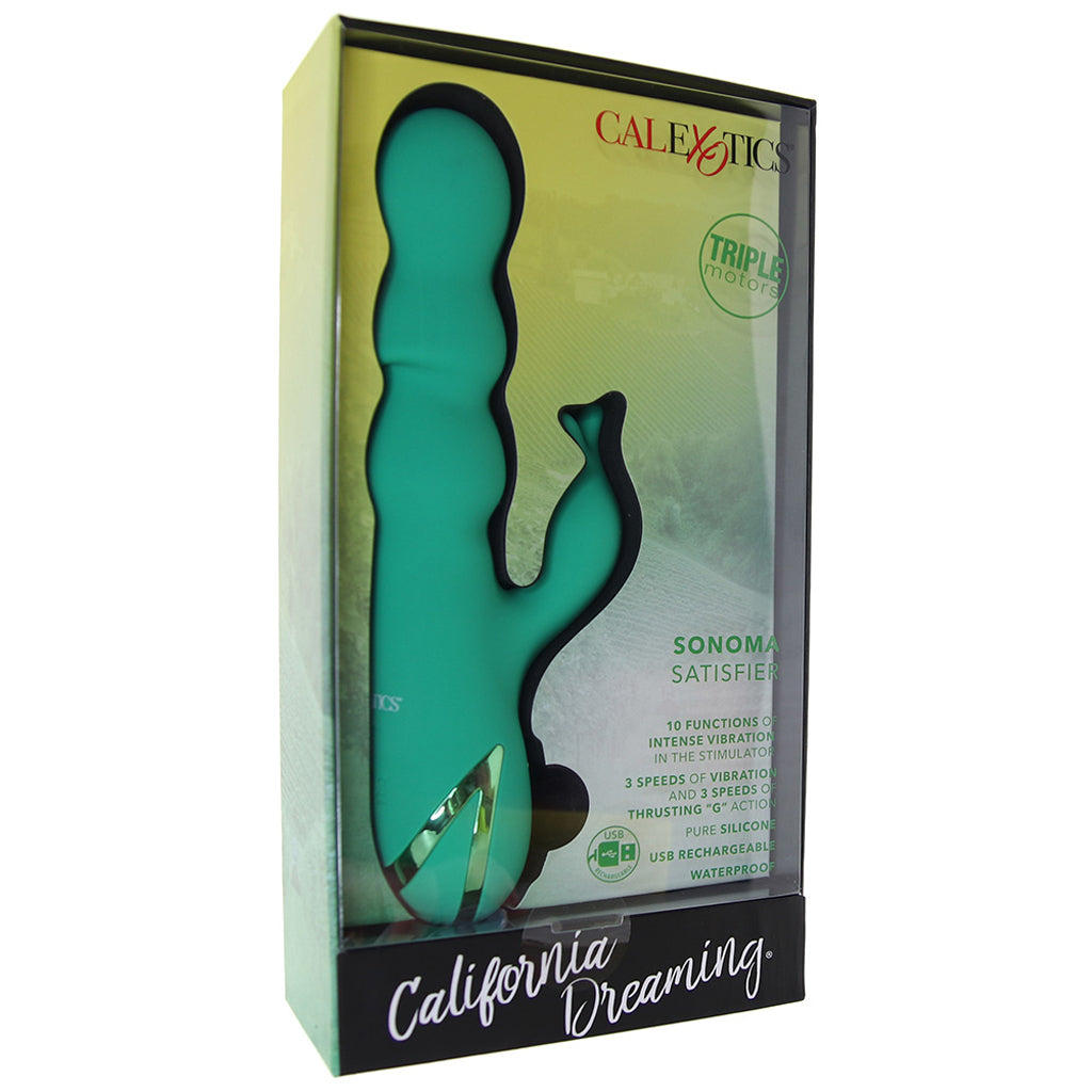 California Dreaming Sonoma Satisfier Rabbit Vibe Vibrators > Rabbit Vibrators - Tophatter Daily Deals