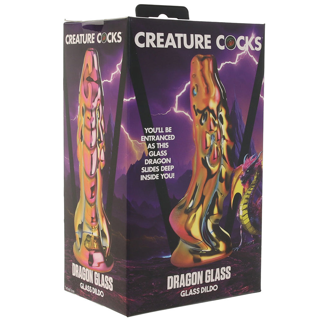 Creature Cocks Dragon Glass Dildo Dildo Sex Toys > Non-Phallic Dildos - Tophatter Daily Deals