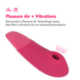 Womanizer Enhance Pleasure Air Vibe in Pink Vibrators > Clitoral Suction & Stimulation - Tophatter Daily Deals