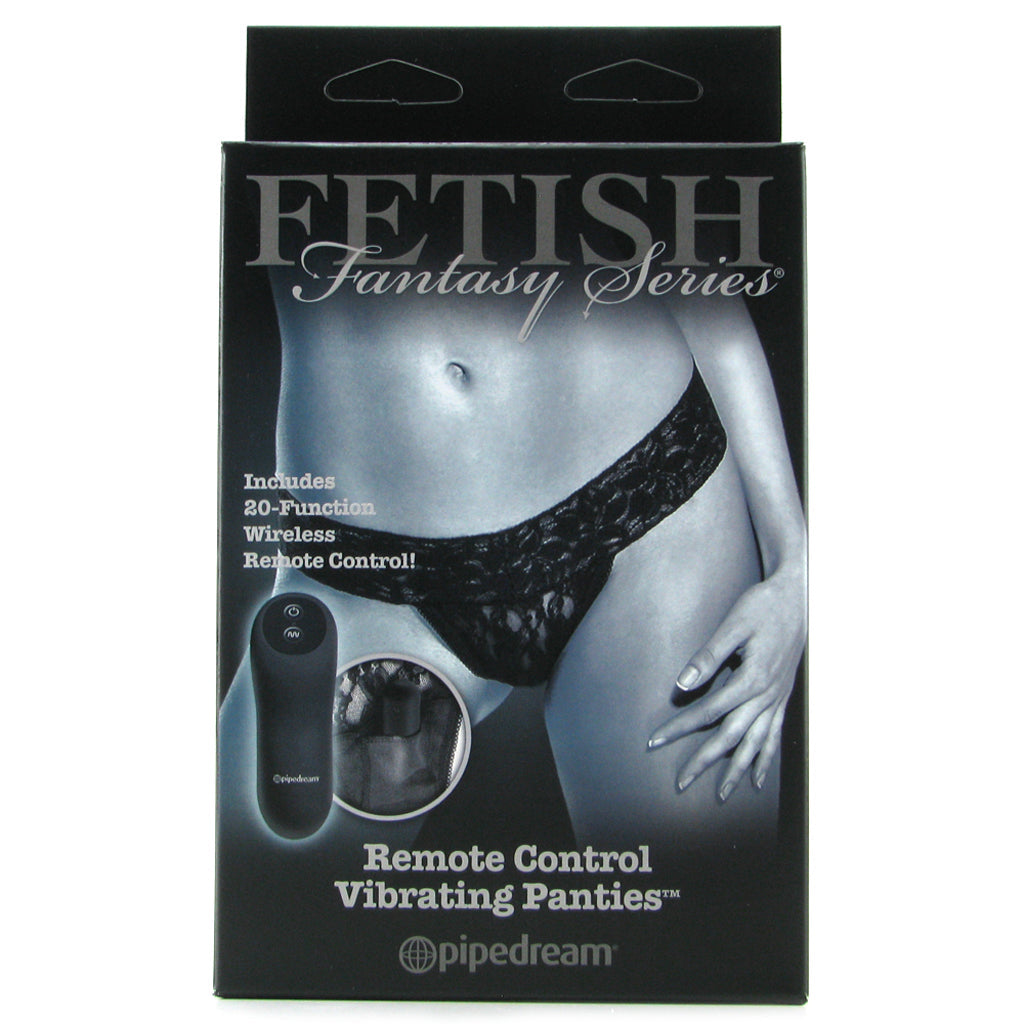 Fetish Fantasy Ltd Remote Panties in Black - Tophatter's Vibrator Deals Online Vibrators > Wearable & Panty Vibrators - Tophatter Daily Deals
