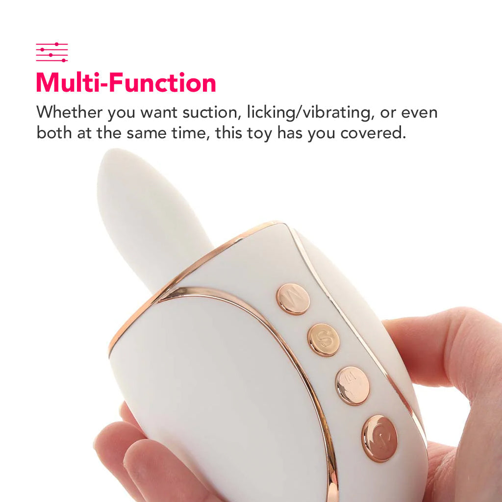 Empowered Smart Pleasure Queen Suction Massager - Tophatter's Vibrator Deals Online Vibrators > Clitoral Suction & Stimulation - Tophatter Daily Deals