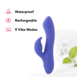 Connect App Controlled Dual Stimulator Vibe - Tophatter's Adult Products Vibrators > Rabbit Vibrators - Tophatter Daily Deals