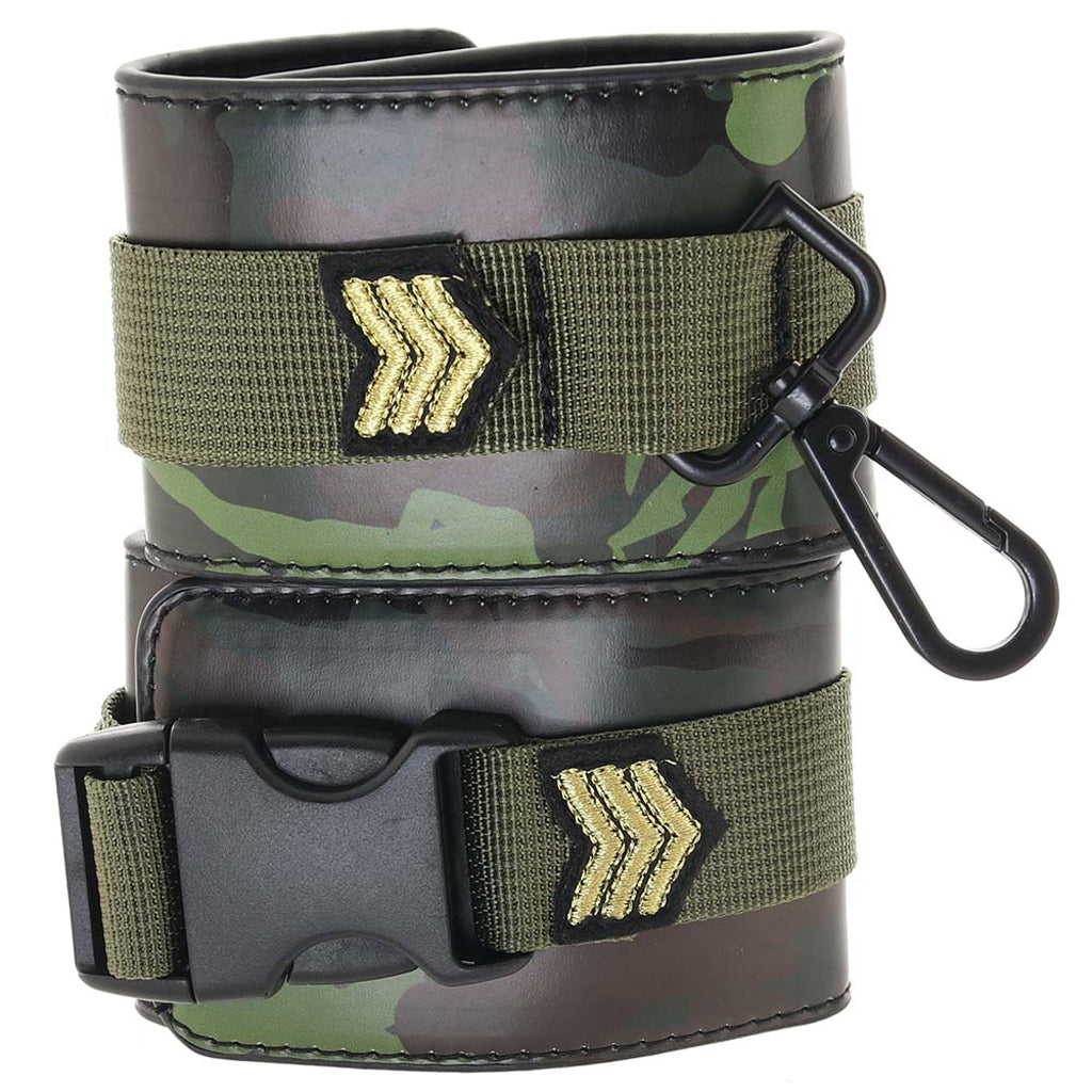 Ouch! Army Themed Wrist Cuffs Bondage and Fetish > Wrist and Ankle Cuffs - Tophatter Daily Deals