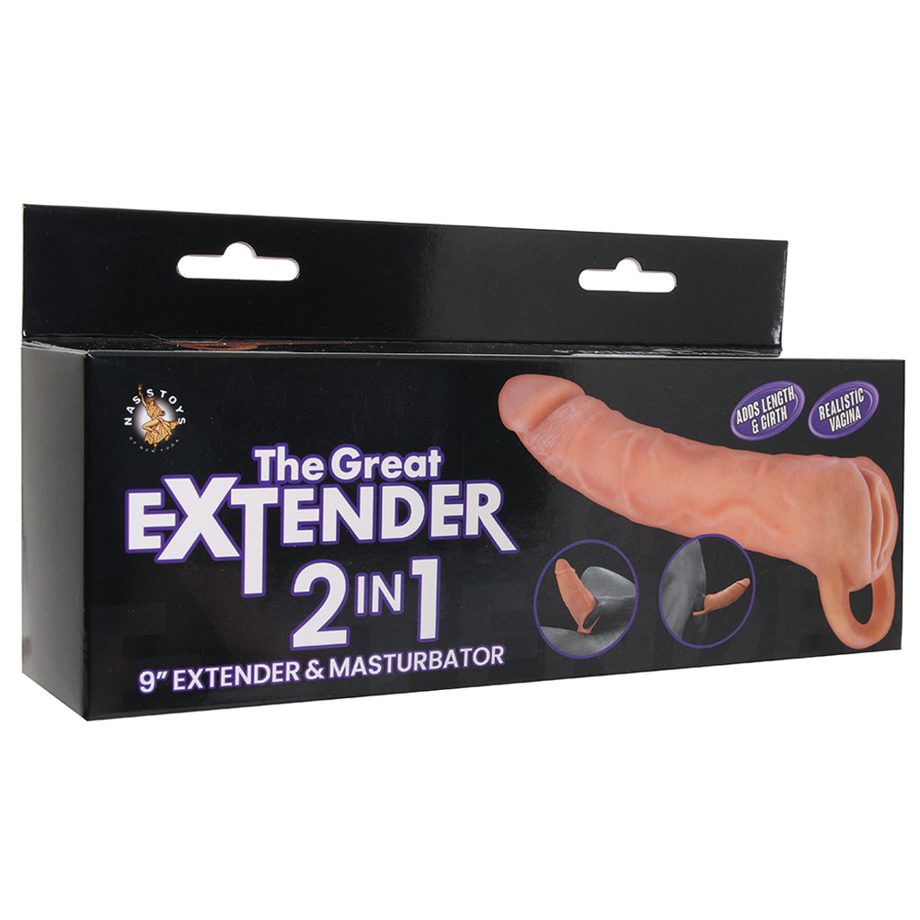The Great Extender 2 In 1 Extender & Masturbator Male Enhancement > Extenders and Sleeves - Tophatter Daily Deals