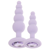 First Time Crystal Beaded Duo Anal Sex Toys > Butt Plugs - Tophatter Daily Deals