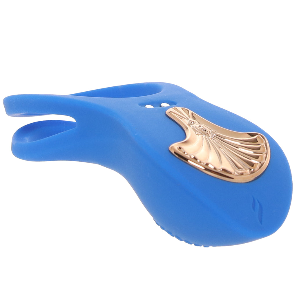 Gold Glam Vibrating Cock Ring Cock Rings - Tophatter Daily Deals