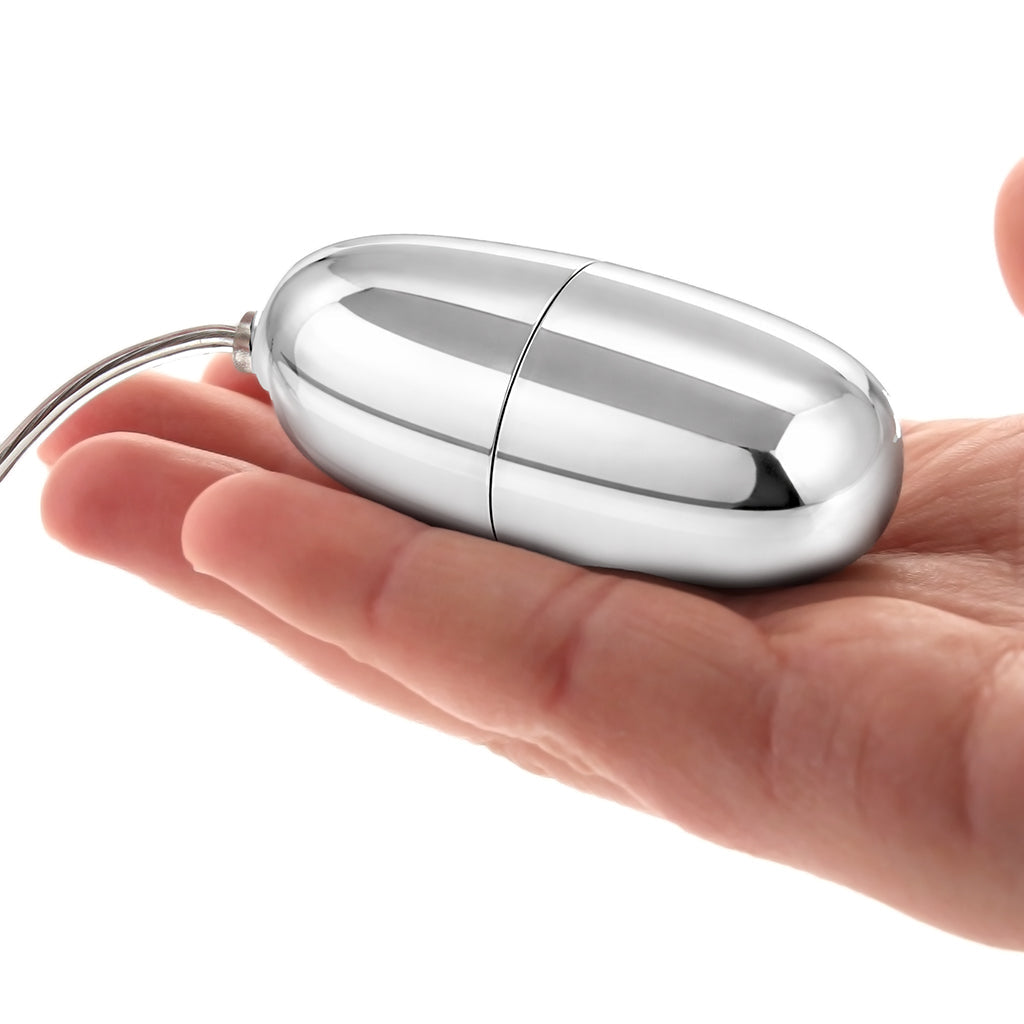 Sterling Collection Standard Silver Bullet Vibrators > Bullet and Egg Vibrators - Tophatter Daily Deals