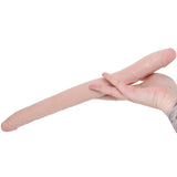 Dr. Skin+ 16.5 Inch Posable Silicone Double Dildo Dildo Sex Toys > Double Ended Dildos - Tophatter Daily Deals