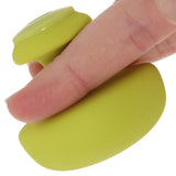 Dame Fin 2.0 Finger Vibe in Citrus Vibrators > Finger Vibrators - Tophatter Daily Deals