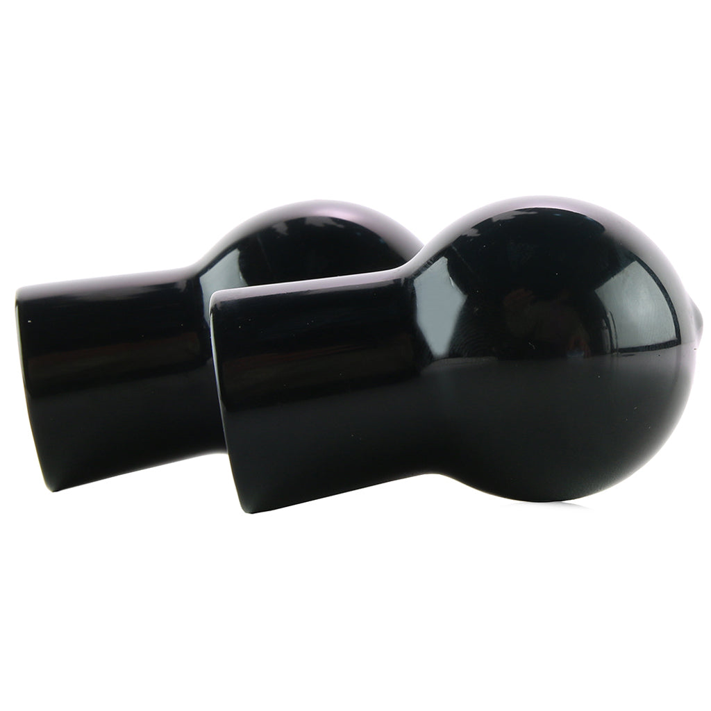 PinkCherry Advanced Nipple Suckers in Black Bondage and Fetish > Nipple Stimulators & Clamps - Tophatter Daily Deals