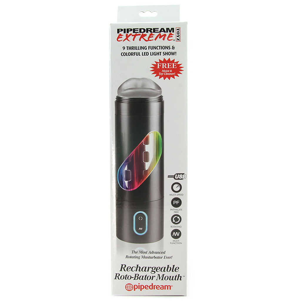 Extreme Rechargeable Roto-Bator Mouth Male Masturbators > Auto Strokers - Tophatter Daily Deals