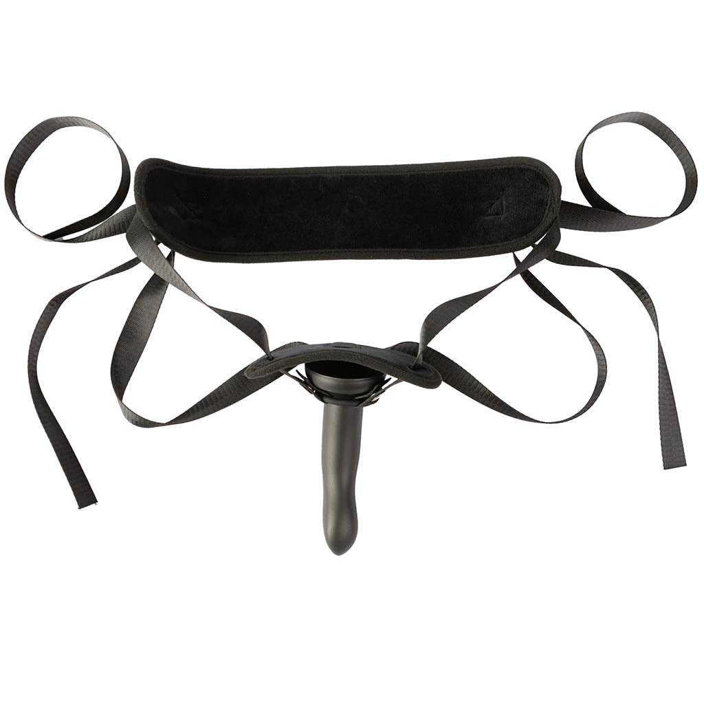 Sei Mio Cocked and Loaded Strap-On with Posable Dildo - Tophatter's Adult Sex Toys Online Dildo Sex Toys > Strap-On and Harnesses - Tophatter Daily Deals