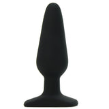 All About Anal Seamless Silicone 5.5" Butt Plug in Black - Tophatter's Adult Sex Toys Online Anal Sex Toys > Butt Plugs - Tophatter Daily Deals