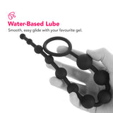 Anal Adventures Platinum Silicone Anal Beads Anal Sex Toys > Anal Beads - Tophatter Daily Deals