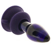 Icicles No.85 Vibrating Glass Plug in Purple Anal Sex Toys > Butt Plugs - Tophatter Daily Deals
