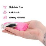 PinkCherry Slim Teardrop Bullet Vibrator in Pink Vibrators > Bullet and Egg Vibrators - Tophatter Daily Deals