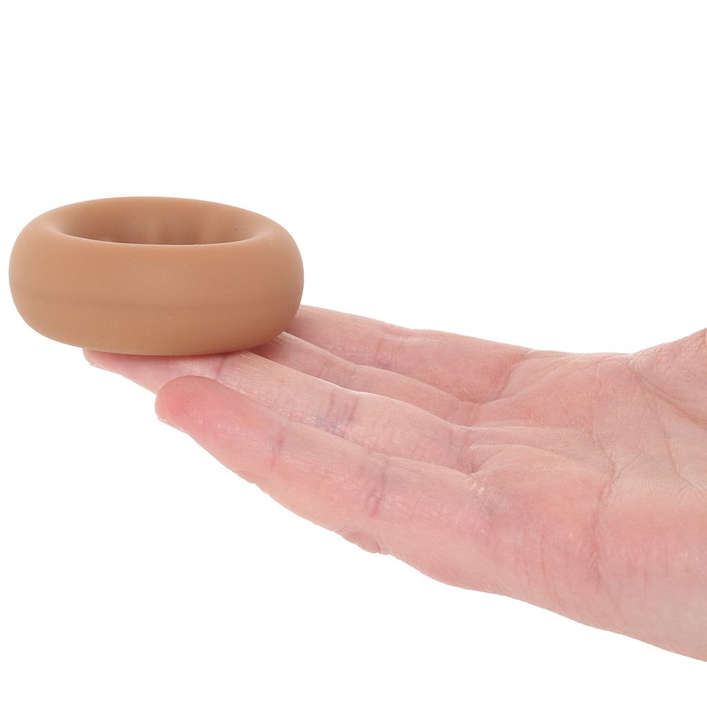 Gunner Liquid Silicone Super Stretch C-Ring in Tan Cock Rings - Tophatter Daily Deals