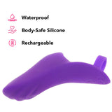 Frisky Finger Bang'her Pro Vibe in Purple Vibrators > Finger Vibrators - Tophatter Daily Deals