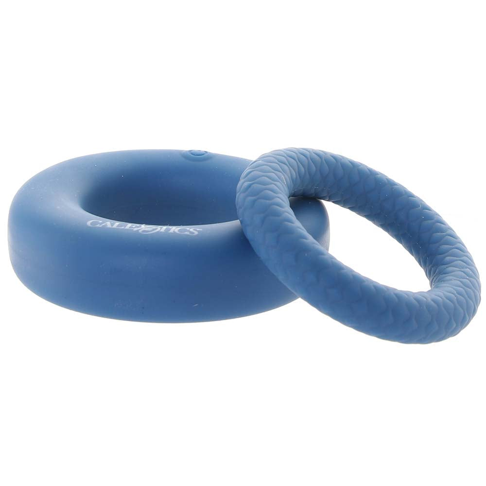 Link Up Optimum Vibrating Ring Set in Blue - Tophatter's Vibrator Deals Online Cock Rings - Tophatter Daily Deals