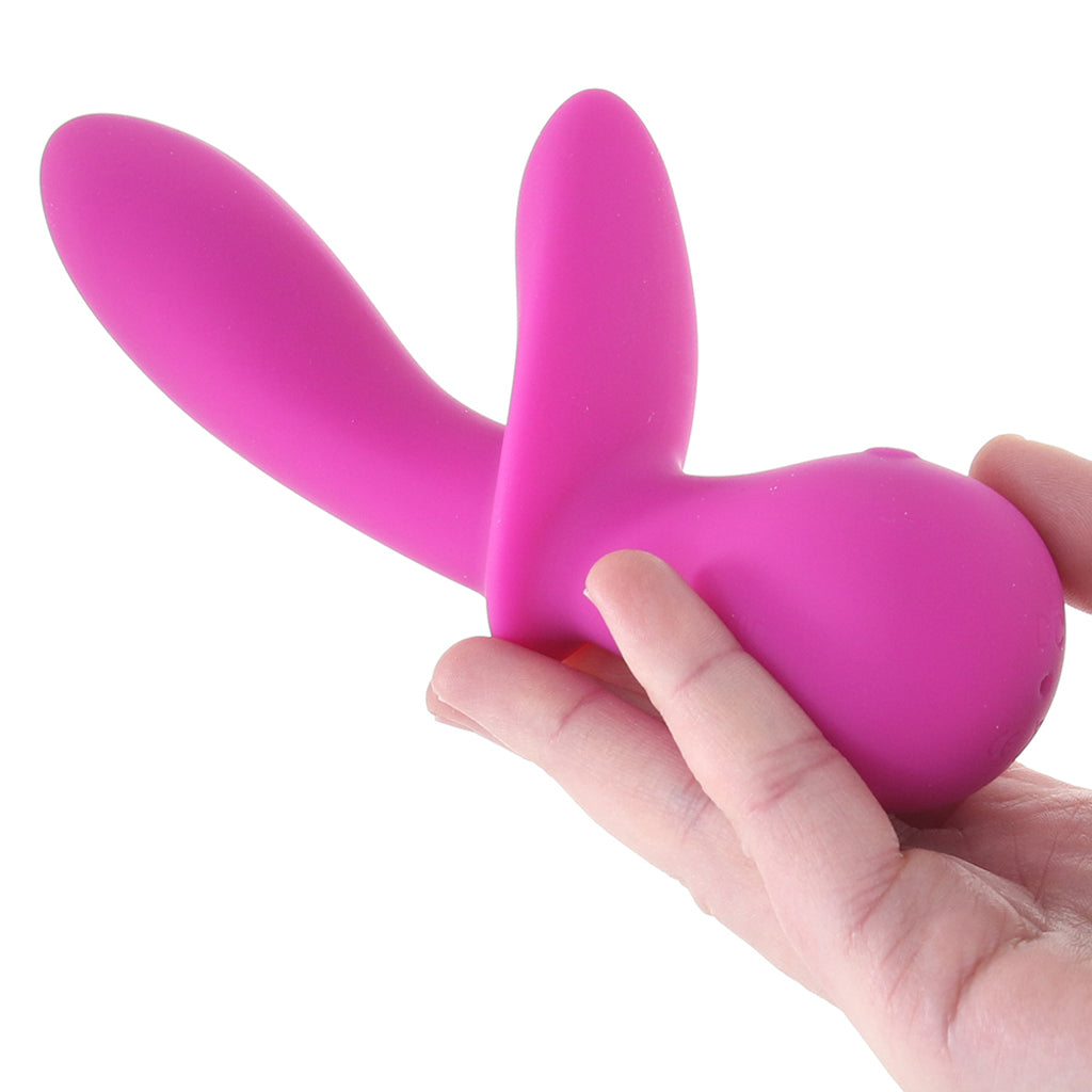 G-Rabbit Flexible Silicone Vibe in Purple Vibrators > Rabbit Vibrators - Tophatter Daily Deals