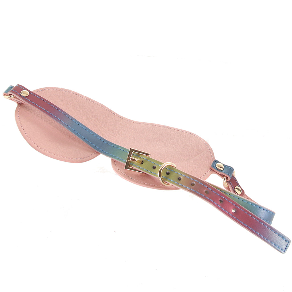 Spectra Bondage Blindfold in Rainbow - Tophatter's Adult Sex Toys Online Bondage and Fetish > Pleasure Masks and Dress Up Play - Tophatter Daily Deals