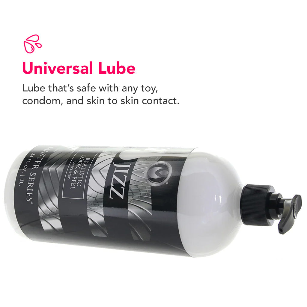 Master Series Jizz Unscented Lubricant in 34oz/1L Lubes and Lotions > Water Based Sex Lubes - Tophatter Daily Deals