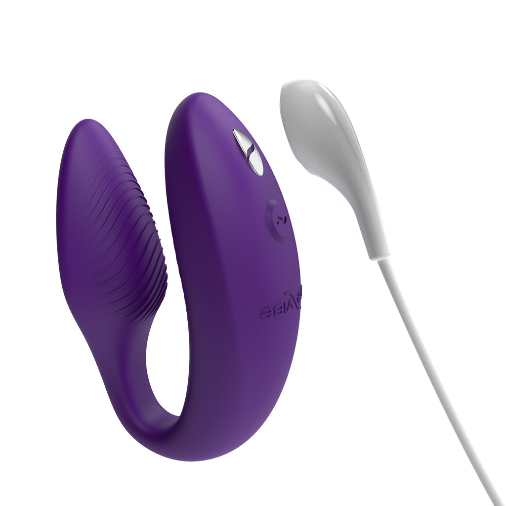 We-Vibe Sync 2 Couple's Vibe in Purple Vibrators > G-Spot Vibrators - Tophatter Daily Deals